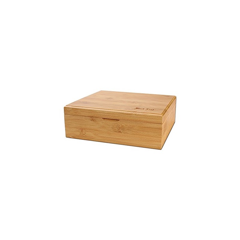 altrado Headshop Black Leaf Stoner Box II aus Bambus -
