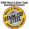 Hyde Tools 10550 Scraper, Black/Silver