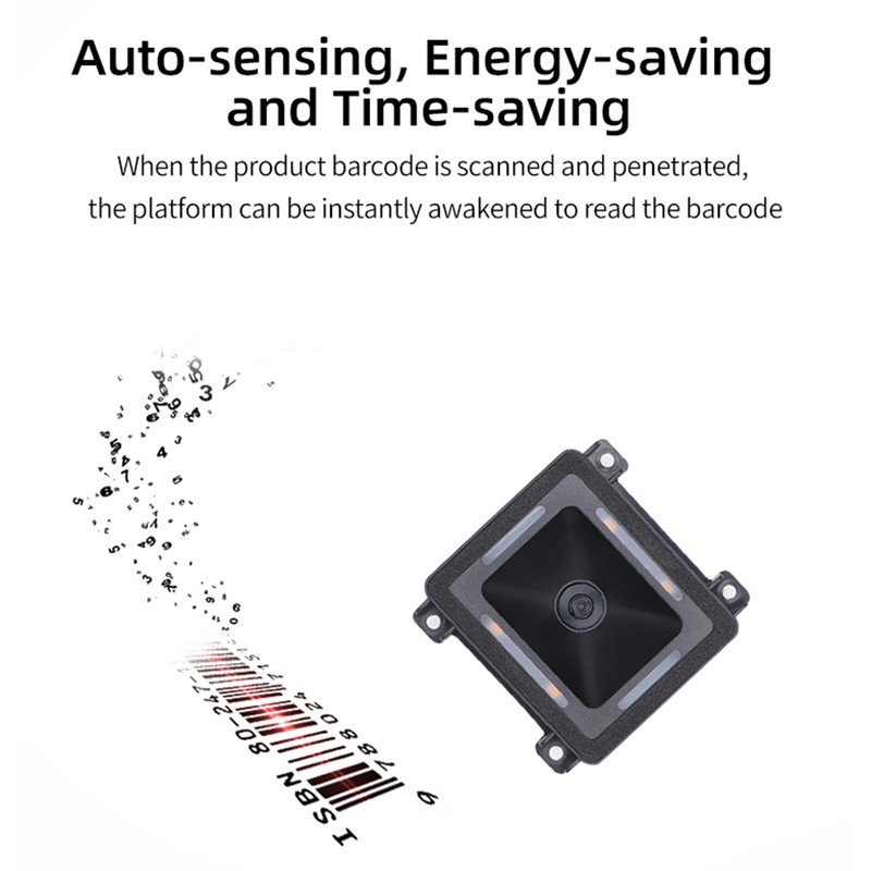 Embedded Barcode Scanner Self-Induction 1D 2D QR Bar Code Reader