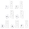 Remote Control Outlet, NineLeaf 7Set Wireless Plugs Outlet, Remote Light