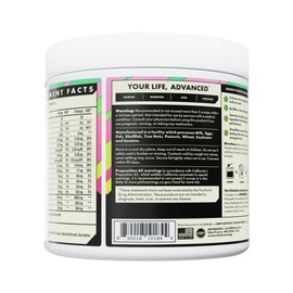 Advanced Energy - Energy Boosting Formula with Electrolytes for Hydration - L-Theanine to Combat Jitters - Sugar Free & Keto Friendly - No Maltodextrin (40 Servings) (Guava Berry)