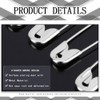 YOFASEN Pack of 180 Safety Pins - Large and Small