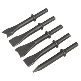 Sealey Air Chisel Set, 5pc, 120mm, 401" Shank - SA12C