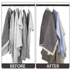 Space-saving connecting hooks for hangers, 8 pieces, plastic cabinet organiser,