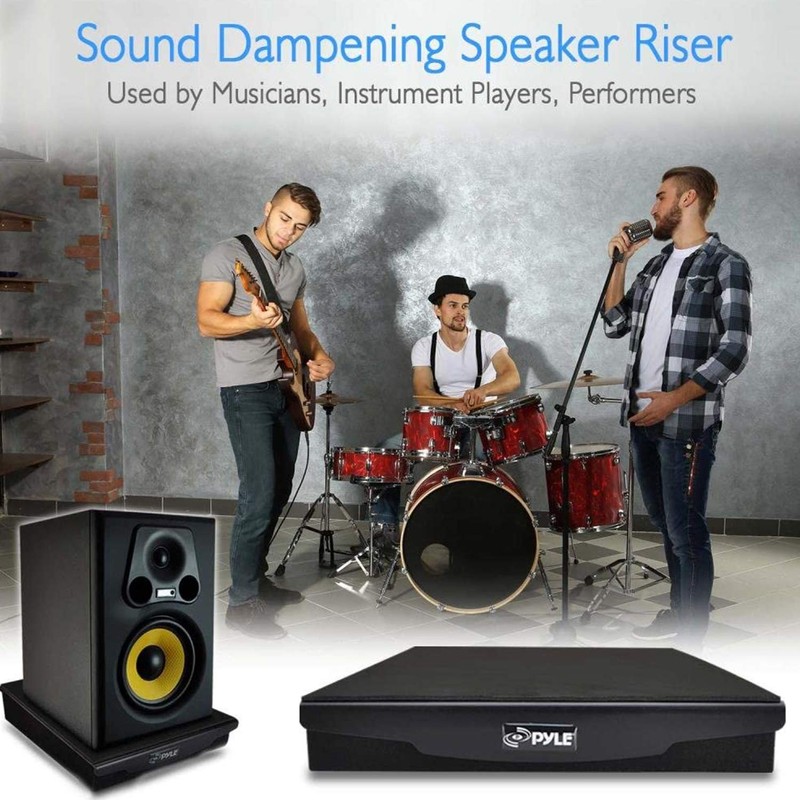 Pyle Speaker Isolation Pads - 10.4 x 13 x 2.8