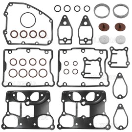 GOLKNHA C9588 Rocker Box Gasket kit for Harley-Davidson Twin Cam 1999-2017,Gasket Set for Harley