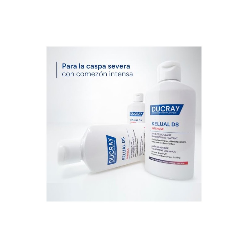 Ducray Kelual DS Intensive Shampoo Anticaspa Dermatitis Seborreica, 100ml