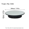 Electric Rotating Turntable for Photography, Adjustable Motorized Rotating Stand Display