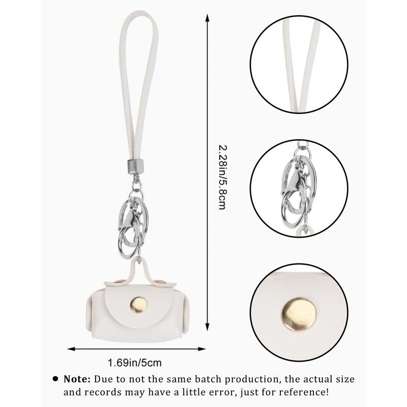 TPZORJX 1 Piece Women Mini Coin Purse Keychain Mini Storage