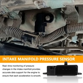Upgraded Manifold Absolute Pressure MAP Sensor 12364363 for 1997 Ford F-350 V8 7.5L with Federal Emissions