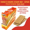 Ivanka's Sesame Crunchy Caramel Bars Deliver Natural Energy & Nutty