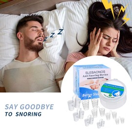 8 Pack Nose Vents to Ease Breathing Anti Snoring Nose Vents with Different Size Breathing Relief Nasal Dilator Includes Travel Case
