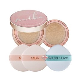 미바 왕쿠션 시즌3 심플  21호 본품+리필+퍼프1매 Miba Royal Cushion Season 3 Simple 21 Shade Set + Refill + 1 Puff