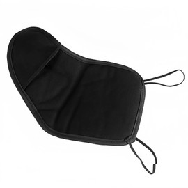 Musiin Violin Shoulder Rest for 4/4-3/4 Violins, Soft Cotton Sponge Violin Chin Rest Pad, 4/4 3/4Violin Accessories, Violin Protective Cover (Black)