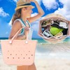 TROYSINC Clear Beach Bag Organizer Accessories Compatible with Bogg Bag