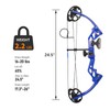 WUXLISTY Compound Bow and Arrow for Youth and Beginner, Archery