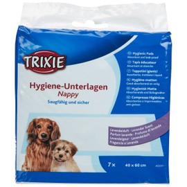 Trixie 23371 Welpen-Unterlage Nappy-Stubenrein mit Lavendelduft, 40 × 60 cm, 7 St.