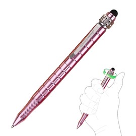 SMOOTHERPRO Stylus Fidget Spinner Pen Compatible with Parker Refill Stress Relief Smooth Bearing Creative Gadget EDC for Office School Pink(FSA01P)