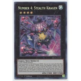 Number 4: Stealth Kragen - BROL-EN030 - Secret Rare - 1st Edition