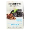 Bigelow Benefits Herbal Tea Cinnamon and Blackberry Herbal Tea, 18