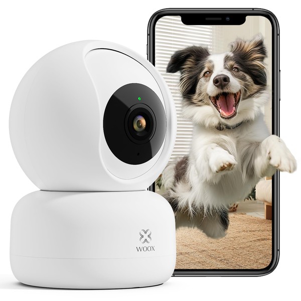 WOOX WOOX Wifi Indoor Camera, 2K Pet Dog Cameras with