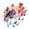 1800Pcs/Box Electrical Wire Connectors 8 Types Adjustable Wire Crimp Terminals