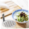 ABOOFAN 6pcs Mung Bean Jelly Scraper for Cold Noodle Stainless