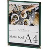 PRO-MA4-2 Menu Book, 2 Pages (2 Sides), A4 Size (Green),