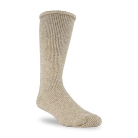 J.B. Field's ICELANDIC -50 BELOW WOOL WINTER SOCKS (Beige, Large (Men's 8–12 Shoe/Women's 9–13 Shoe))