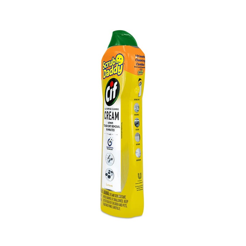 Limpiador en Crema Multiusos CIF 500 ml (LEMON)