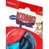 KONG Squeezz Action Ball MEDIUM Red 3 Pack Squeaky Dog