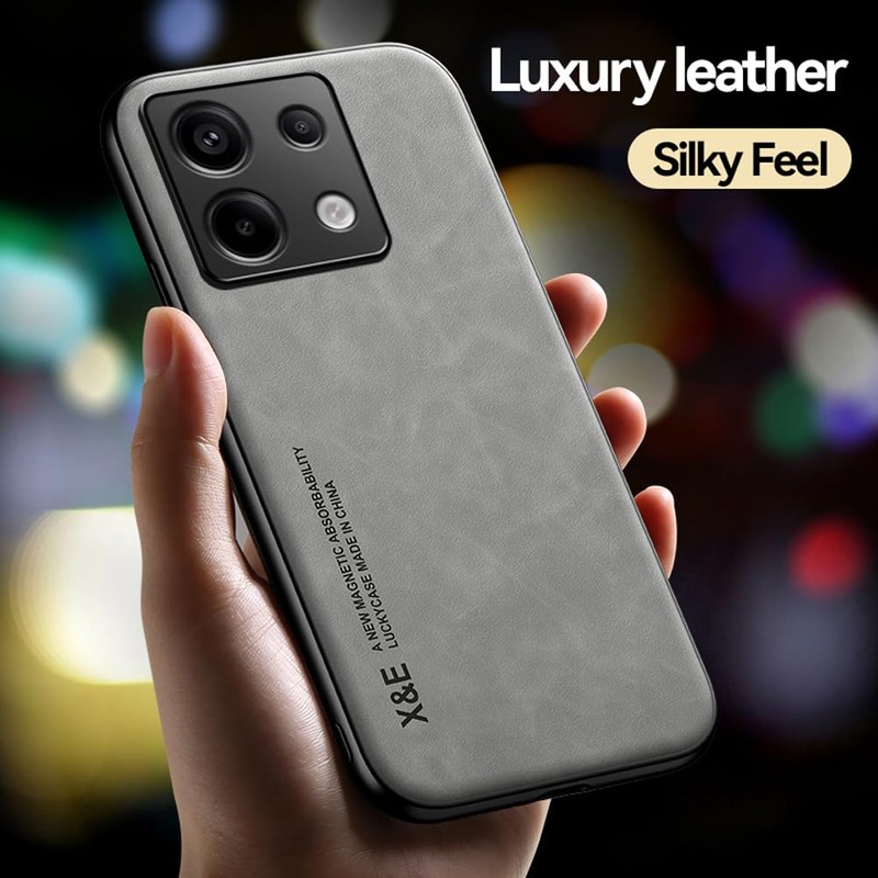 Kepuch Silklike Case for Redmi Note 13 Pro, Built-in Metal