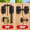 Zinc Alloy Door Latch Lock for Doors & Gates –
