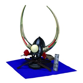 Nursery Companion, Inc 1/4 Japanese 名将 Helmet Series Peach Shape 大水 Cattle 脇立 Helmet 黒田 長政 Plastic Model K4 