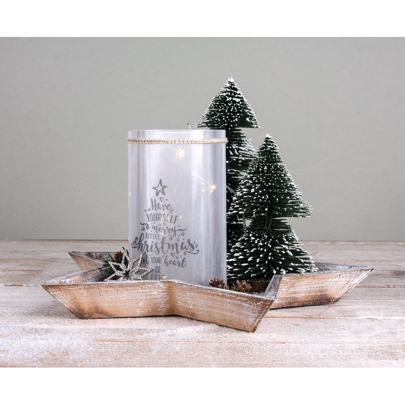 Rayher Christmas Tree Stamp 8 x 10 cm, 29143000