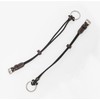 Equine Smile ES3011 Jaw Pieces for Wind-Up Bridle Gag Straps