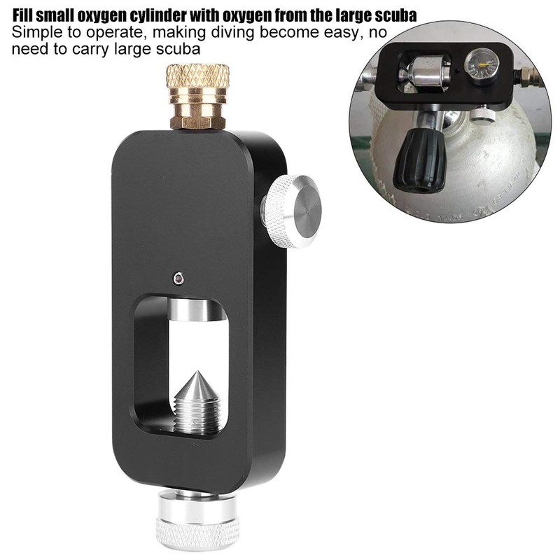 VGEBY Diving Bottle Filling Adapter Tank Adapter