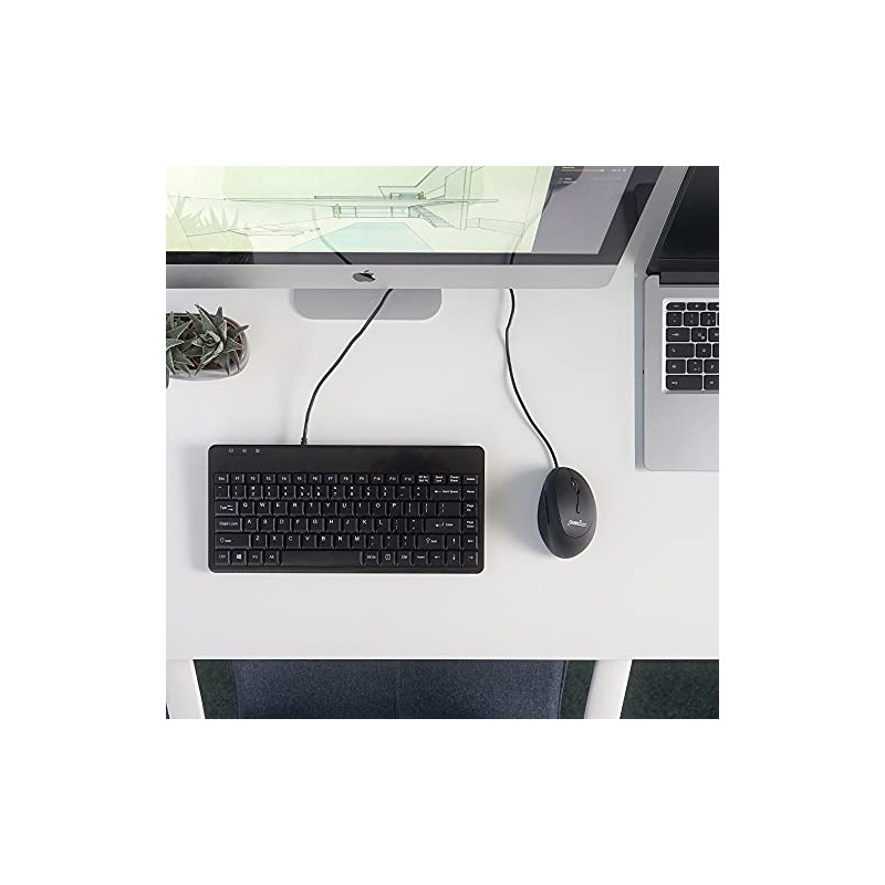 Perixx PERIMICE-519 Wired Ergonomic Vertical Mouse - Portable Small Design