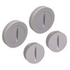 Hubbell-Bell PCP47550GY Weatherproof Accessories with Nonmetallic Closure Plug and 1/2-Inch