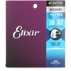 Elixir Strings 11150 Polyweb 80/20 Bronze Acoustic Guitar Strings -
