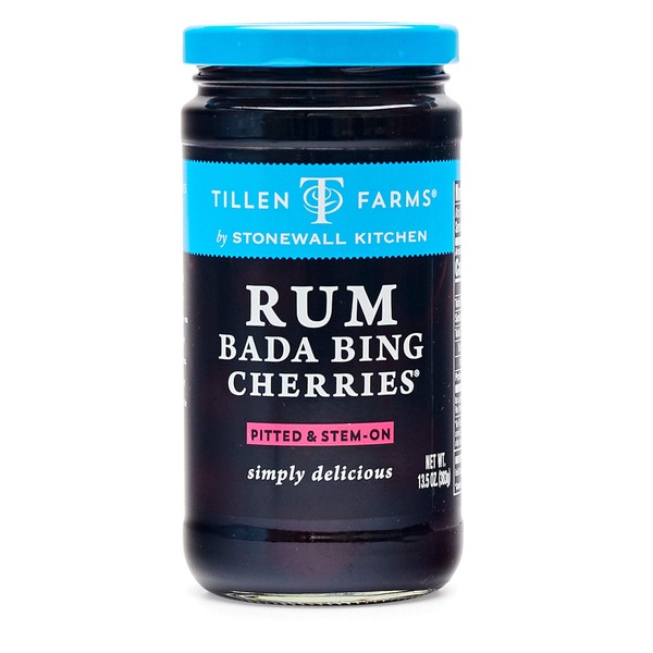 Tillen Farms Rum Bada Bing Cherries, 13.5 Ounce