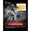 MZS Dirt Bike Foot Pegs, Aluminum Motocross Footpeg MX Footrest
