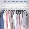 IEOKE Velvet Hangers, 50 Pack No Shoulder Bumps Ultra Thin