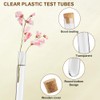 OFFCUP Plastic Test Tubes, 20pcs Test Tubes with Cork Stoppers,
