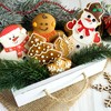 100 Christmas Carrot Nose Wooden Buttons with100 Black Buttons –