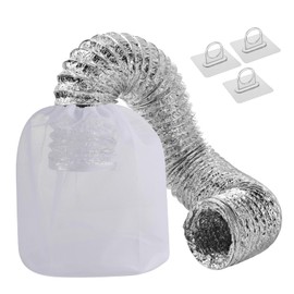 3Pcs Dryer Vent Lint Catcher Bags, Lint Bag Catcher for Dryers Vents, Outdoor and Indoor Dryer Vent Lint Trap Bag for Dust