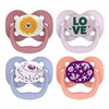 Dr. Brown's Advantage Pacifiers, Stage 1, Pink, 4-PK, Pink