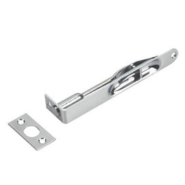 Richelieu Hardware 63CV 6" Flush Bolt with 5/8" Radius End, Chrome, 1 Count (Pack of 1)