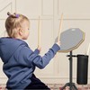 12 Inch Practice Drum Pad with Stand, Sticks and Drum