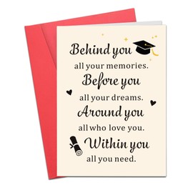 Graduation Cards 2025, Graduation Announcements 2025 Gifts, Senior 2025 Gifts for Girls Class of 2025 High School College Graduation Present for Her Him, Graduation Party Invitation Card for Classmate